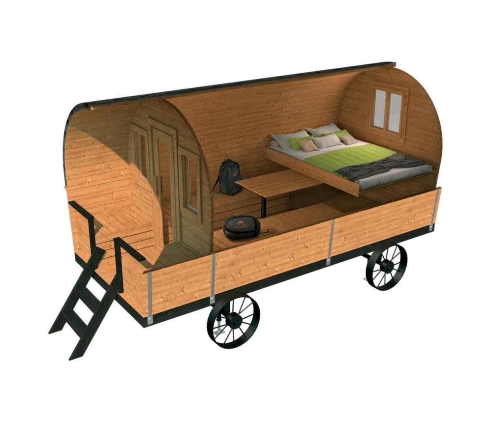Fasshotel Westernwagen, Beheizt 2-3 Personen Kirchensittenbach Экстерьер фото